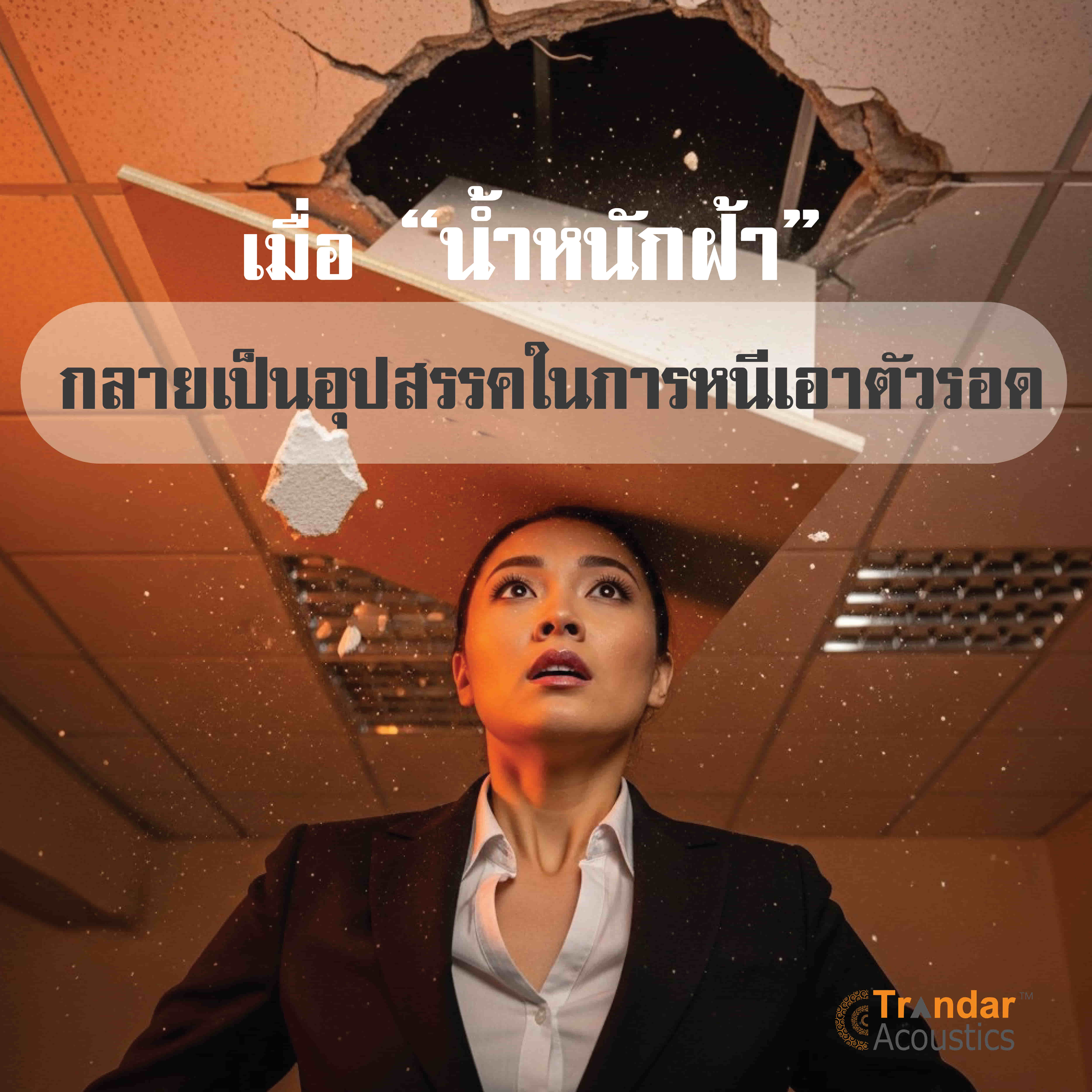 บทความ เมื่อ “น้ำหนักฝ้า” กลายเป็นอุปสรรคในการหนีเอาตัวรอด 